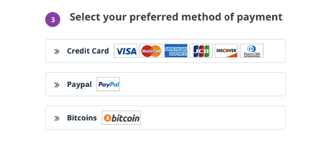 צילום מסך של יצירת חשבון PrivateVPN עם דוא"ל וסיסמה