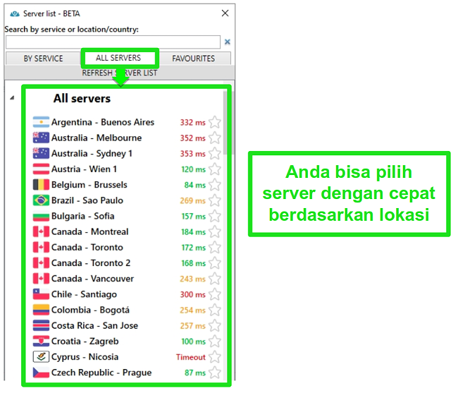 Tangkapan layar kupon PrivateVPN yang mengiklankan jaminan uang kembali sebagai "kesepakatan"