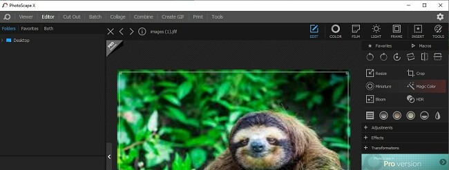 скріншот Photoscape
