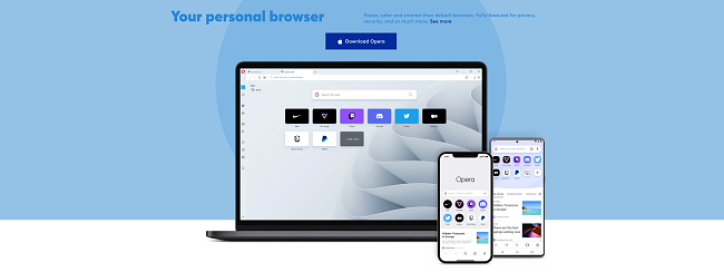 Безкоштовний браузер Opera