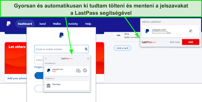 K&eacute;pernyők&eacute;p a LastPass automatikus kit&ouml;lt&eacute;si funkci&oacute;j&aacute;r&oacute;l
