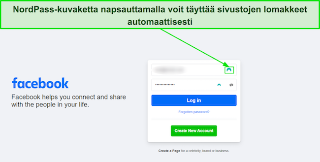 N&auml;ytt&ouml;kaappaus NordPassin automaattisesta t&auml;ytt&ouml;ominaisuudesta
