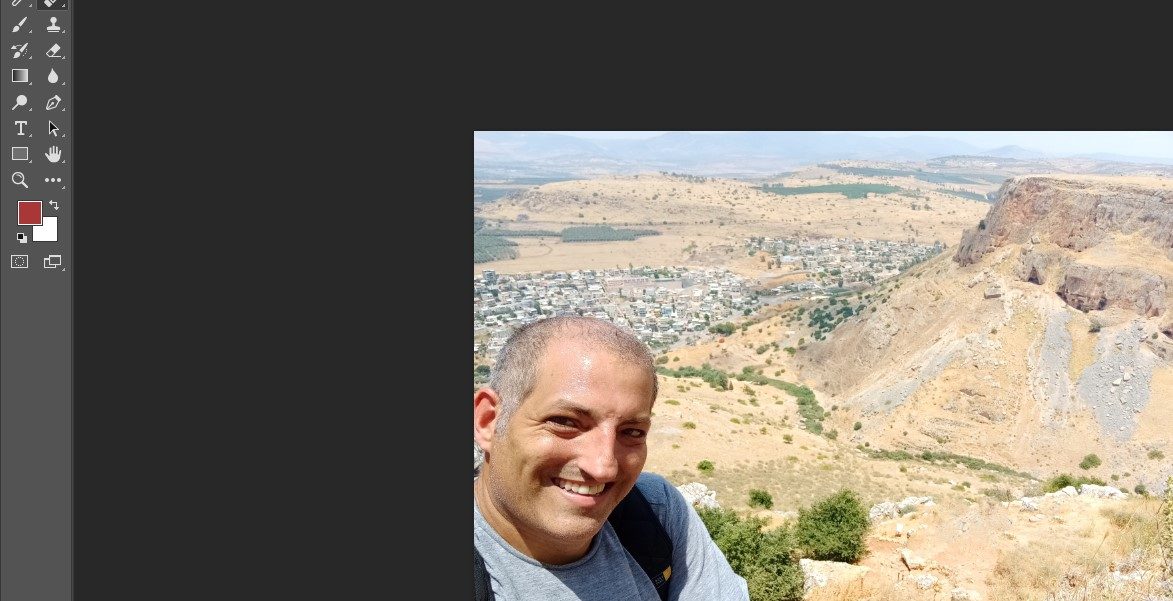 Photoshop rimuove l'immagine indesiderata 3