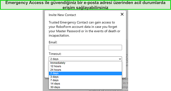 Roboform'un ekran g&ouml;r&uuml;nt&uuml;s&uuml;.