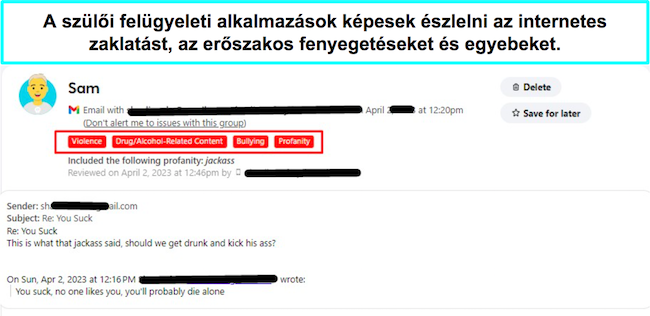 A Bark &eacute;szleli az internetes zaklat&aacute;st